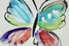 farfalla-acquerello